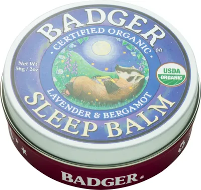 Бальзам Badger Sleep для расслабления и засыпания, с лавандой и бергамотом