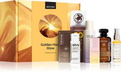 Набор косметики Beauty Box Notino Golden Hour Glow, для тела и лица, для загара