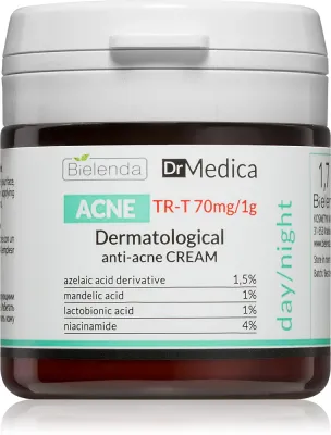 Крем для лица Bielenda Dr Medica Acne для жирной кожи, матирующий, 50 мл