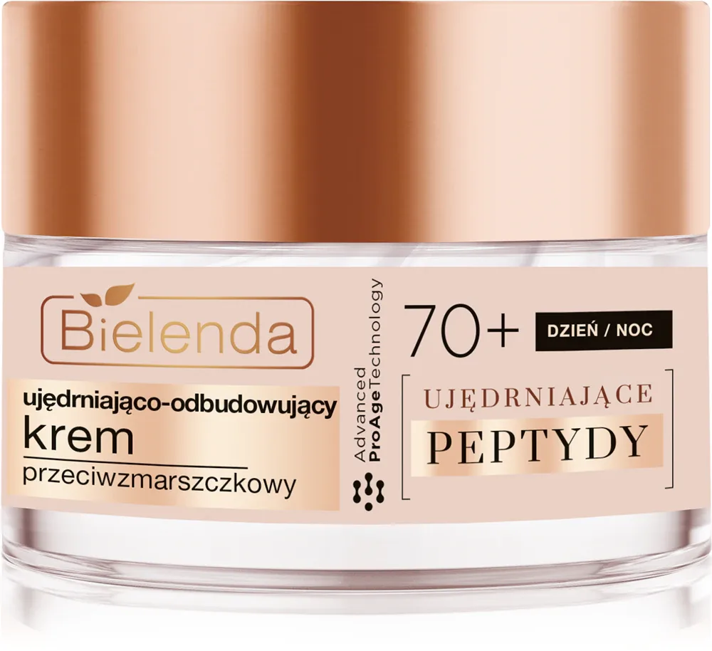 Крем для лица Bielenda Firming Peptides питательный, с пептидами, для зрелой кожи 70+, 50 мл