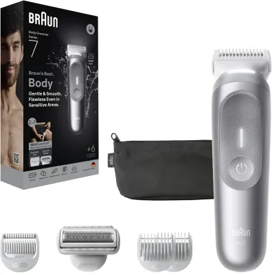 Триммер для тела Braun Series 7 BG7550 с подсветкой, водонепроницаемый, 1 шт
