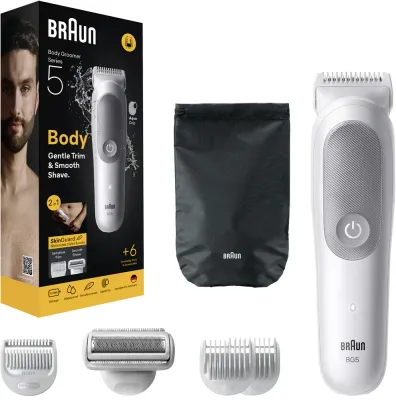 Триммер для тела Braun Series 5 BG5550 с бреющей головкой, водонепроницаемый, 1 шт