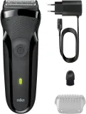 Бритва электрическая Braun Series 3 300 с головкой 3-Flex, сеточная, 1 шт Black — фото 1