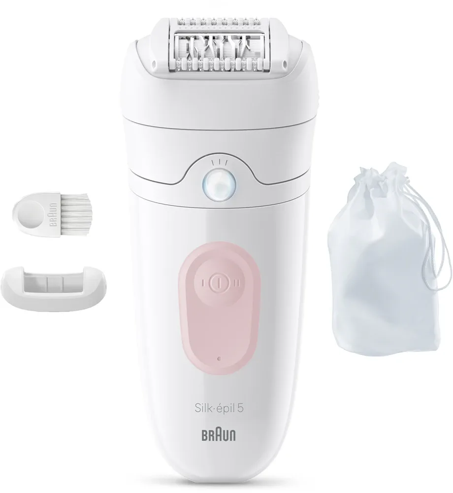 Эпилятор Braun Silk-epil 5 SE5-011 с массажной насадкой, беспроводной, 1 шт