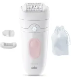 Эпилятор Braun Silk-epil 5 SE5-011 с массажной насадкой, беспроводной, 1 шт — фото 1