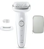 Эпилятор Braun Silk-epil 9 9-011 с поворотной головкой, для сухой и влажной эпиляции, 1 шт — фото 1