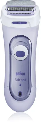 Бритва женская электрическая Braun Lady Shaver LS5560 с отшелушивающей насадкой, водонепроницаемая, 1 шт