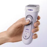 Бритва женская электрическая Braun Lady Shaver LS5560 с отшелушивающей насадкой, водонепроницаемая, 1 шт — фото 3