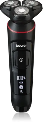 Бритва электрическая Beurer MN8X водонепроницаемая, с зарядкой USB и подставкой, 1 шт