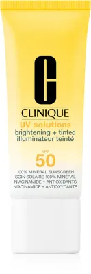 Крем тонирующий солнцезащитный Clinique Sun UV Solutions Brightening Tinted Sunscream SPF50, выравнивающий тон, 40 мл