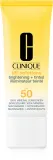 Крем тонирующий солнцезащитный Clinique Sun UV Solutions Brightening Tinted Sunscream SPF50, выравнивающий тон, 40 мл, оттенок Medium Deep — фото 1