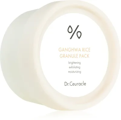 Маска для лица Dr.Ceuracle Ganghwa Rice Granule Pack кремовая, с эффектом пилинга, 115 г