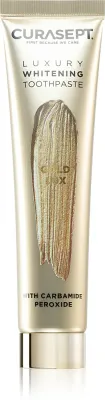 Зубная паста Curasept Gold Lux Toothpaste отбеливающая, с частицами золота и серебра, 75 мл