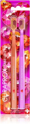 Зубная щётка Curaprox CS 5460 Love Edition, с очень мягкой щетиной, 2 шт