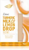Мыло кусковое Dove Turmeric Lemon Drop с нейтральным pH, для рук и тела, 141 г — фото 1