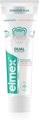 Зубная паста Elmex Sensitive Plus Sensitivity Gum Care для чувствительных зубов, уход за дёснами, 75 мл