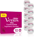 Сменные кассеты для бритвы Gillette Venus PRO ComfortGlide Sugarberry с гелевыми полосками, 6 шт — фото 1
