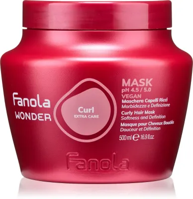 Маска для волос Fanola Wonder Curl Mask для кудрявых и волнистых волос, с маслом ши