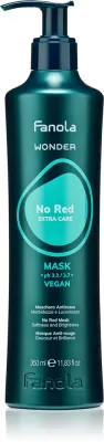 Маска для волос Fanola Wonder No Red Mask нейтрализующая, для окрашенных волос, 350 мл so zeleným pigmentom