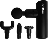 Массажный пистолет GymBeam Massage Gun Mini, компактный, беспроводной, с чехлом, 1 шт Black — фото 1