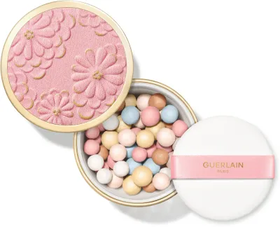 Пудра в шариках GUERLAIN Blooming Denim Meteorites Pearls of Powder с сияющим эффектом, 20 г edycja limitowana