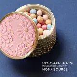 Пудра в шариках GUERLAIN Blooming Denim Meteorites Pearls of Powder с сияющим эффектом, 20 г edycja limitowana — фото 7