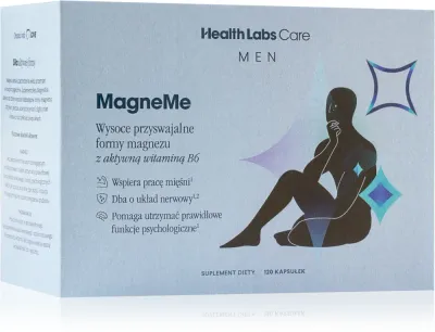 Набор добавок к пище Health Labs Care MagneMe Men с магнием, в капсулах