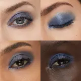 Тени для век KIKO Milano Water Eyeshadow с интенсивной пигментацией, стойкие, 3 г, оттенок 20 Blue Navy — фото 3