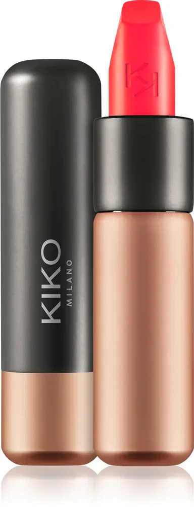 Помада для губ KIKO Milano Velvet Passion матовая, кремовая, 3,5 г, оттенок 330 Coral