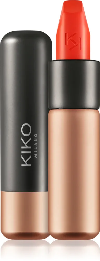 Помада для губ KIKO Milano Velvet Passion матовая, кремовая, 3,5 г, оттенок 309 Tulip Red