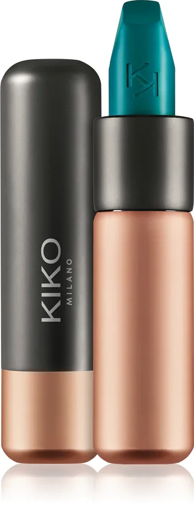 Помада для губ KIKO Milano Velvet Passion матовая, кремовая, 3,5 г, оттенок 322 Sapphire Green