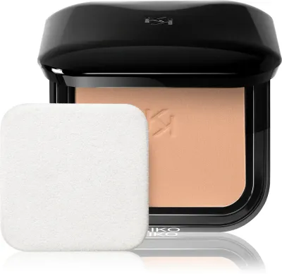 Пудровая тональная основа KIKO Milano Full Coverage Blurring Powder Foundation матовая, с плотным покрытием, 10 г