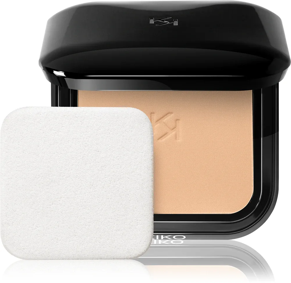 Пудровая тональная основа KIKO Milano Full Coverage Blurring Powder Foundation матовая, с плотным покрытием, 10 г, оттенок 20 Ivory