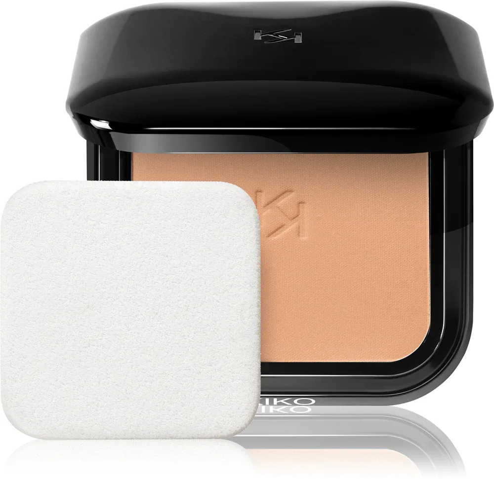 Пудровая тональная основа KIKO Milano Full Coverage Blurring Powder Foundation матовая, с плотным покрытием, 10 г, оттенок 40 Vanilla
