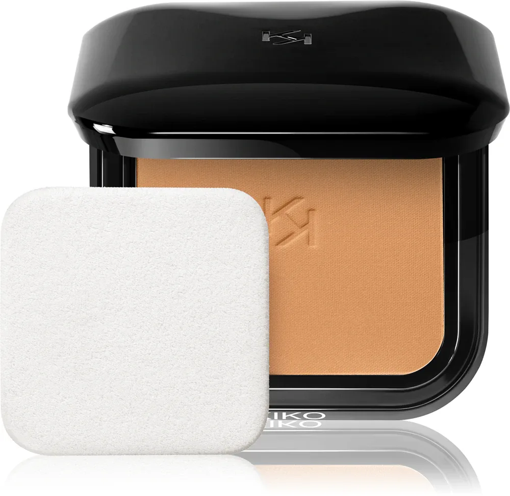 Пудровая тональная основа KIKO Milano Full Coverage Blurring Powder Foundation матовая, с плотным покрытием, 10 г, оттенок 70 Light Camel