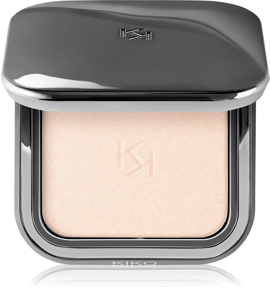 Хайлайтер для лица KIKO Milano Glow Fusion Powder Highlighter пудровый, с перламутровым сиянием, 5 г, оттенок 01 Brilliant