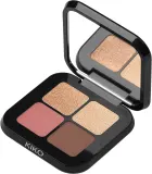 Палетка теней для век KIKO Milano Bright Quartet с матовым и блестящим эффектом, с зеркальцем, 3,5 г, оттенок 02 Rosy Mauve Variations — фото 3