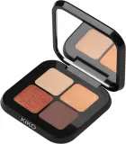Палетка теней для век KIKO Milano Bright Quartet с матовым и блестящим эффектом, с зеркальцем, 3,5 г, оттенок 03 Variations — фото 3