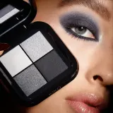 Палетка теней для век KIKO Milano Bright Quartet с матовым и блестящим эффектом, с зеркальцем, 3,5 г, оттенок 04 Smokey Eyes Profusion — фото 3