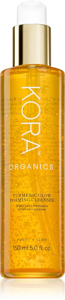 Пенка для умывания KORA Organics Turmeric Glow Foaming Cleanser с куркумой и алоэ