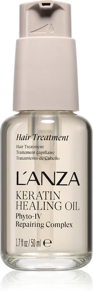 Масло для волос L'anza Keratin Healing Oil Hair Treatment с кератином, термозащита