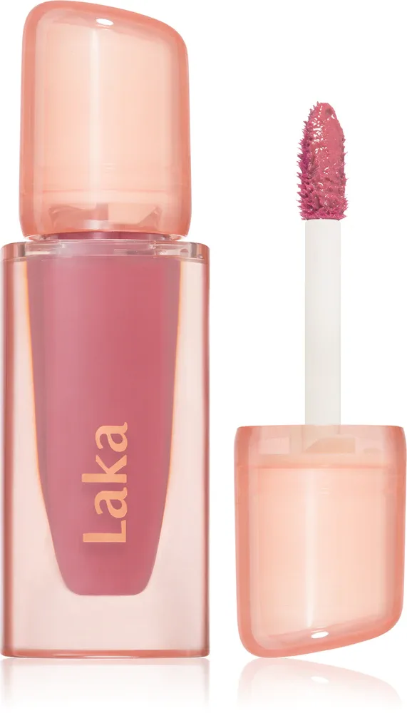 Блеск для губ Laka Jelling Nude Gloss с лёгким оттенком, с эффектом объёма, 4,5 г, оттенок 306 Angel Ring