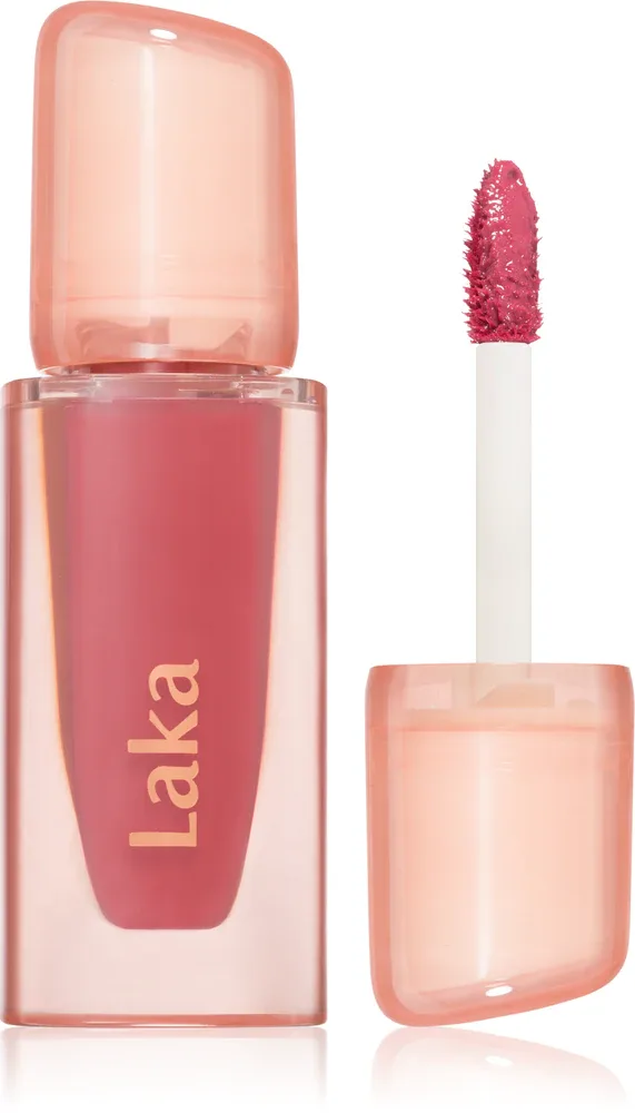 Блеск для губ Laka Jelling Nude Gloss с лёгким оттенком, с эффектом объёма, 4,5 г, оттенок 302 Grape Ring