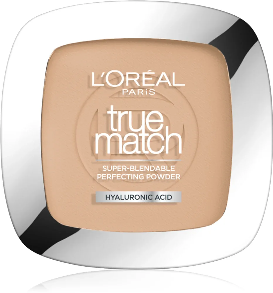 L’Oréal Paris True Match - Пудра компактная для лица L’Oreal Paris True Match с зеркальцем и спонжем, выравнивающая тон, 9 г, 9 г, оттенок 2R/2C Rose Vanilla