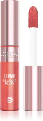 L’Oréal Paris Lumi Le Liquid Blush - Румяна для лица L’Oreal Paris Lumi Le Liquid Blush жидкие, с сияющим финишем, 11 мл, 11 мл