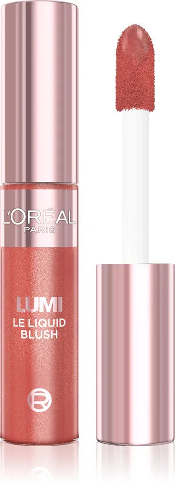 L’Oréal Paris Lumi Le Liquid Blush - Румяна для лица L’Oreal Paris Lumi Le Liquid Blush жидкие, с сияющим финишем, 11 мл, 11 мл, оттенок 630 True Rose