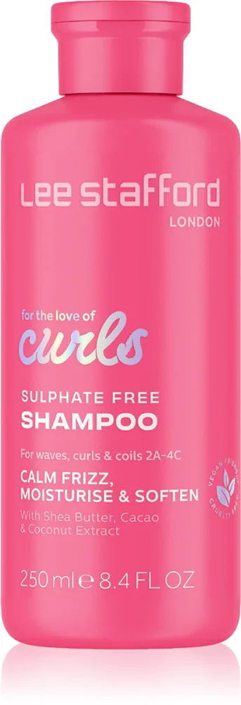 Шампунь для волос Lee Stafford For The Love Of Curls для кудрявых и волнистых волос, 250 мл