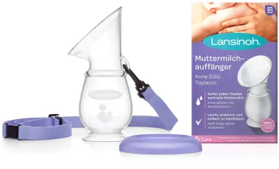 Молокоотсос ручной Lansinoh Breastfeeding Breastmilk Collector для поездок, 1 шт