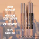 MAYBELLINE NEW YORK Sculpting Stix - Карандаш для век Maybelline Sculpting Stix автоматический, с кистью, 1 шт, 1 шт, оттенок 15 Smooth Espresso — фото 6