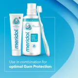 Ополаскиватель Meridol Gum Protection для дёсен, с олафлуром и фторидом натрия, 400 мл — фото 7